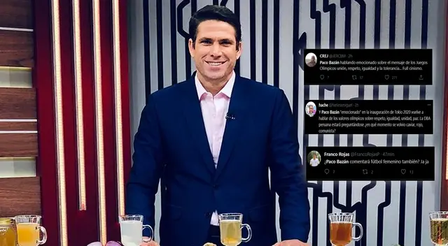 'Paco' Bazán es criticado en redes por sus mensajes de respeto e igualdad 'Paco' Bazán es criticado en redes por sus mensajes de respeto e igualdad