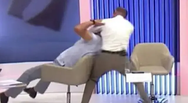 Viral: políticos se enfrentan en plena entrevista Viral: políticos se enfrentan en plena entrevista