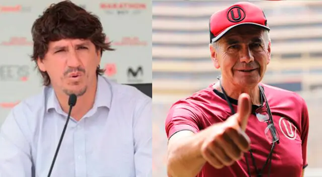 Gregorio Pérez fue Dt de Universitario en el 2020.