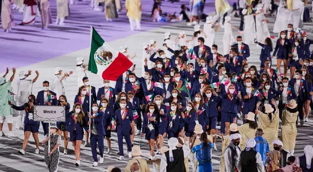 Atletas mexicanos se toman video cantando el cielito lindo