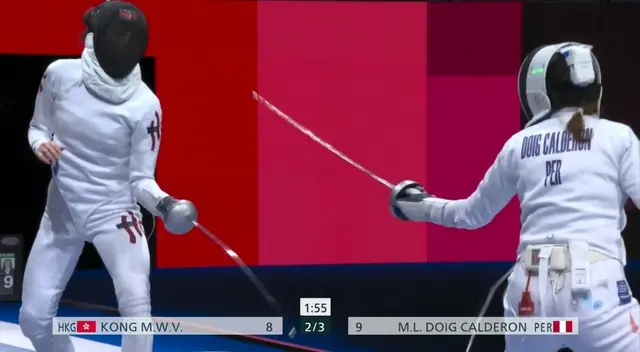 Olimpiadas Tokio 2020: Esgrimista peruana María Luisa Doig, eliminada en primera ronda Olimpiadas Tokio 2020: Esgrimista peruana María Luisa Doig, eliminada en primera ronda