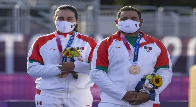 Alejandra Valencia y Luis Álvarez ganaron medalla de bronce Alejandra Valencia y Luis Álvarez ganaron medalla de bronce