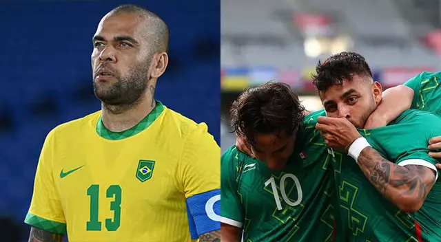 Dani Alves espera poder enfrentarse a México en la final.