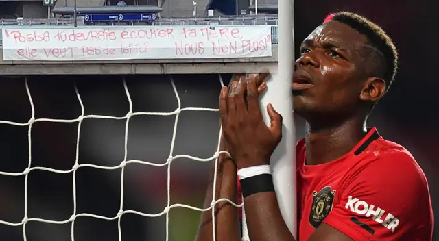 Hinchas del PSG no quieren a Paul Pogba en el PSG Hinchas del PSG no quieren a Paul Pogba en el PSG