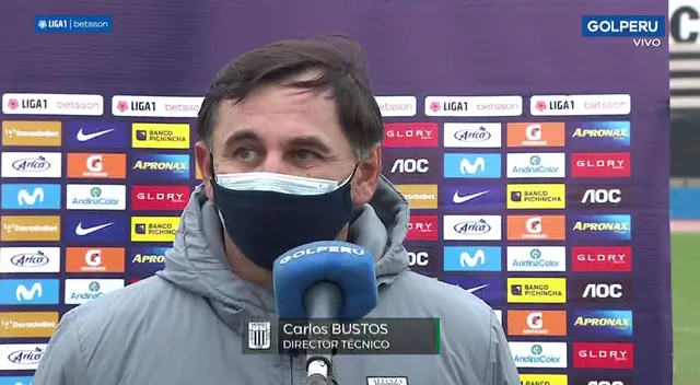 Carlos Bustos y su molestia por saber que jugará en el Estadio San Marcos Carlos Bustos y su molestia por saber que jugará en el Estadio San Marcos