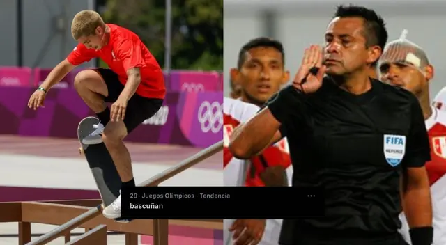 Bascuñán es tendencia en redes tras quinto lugar de Angelo Caro en skateboarding.