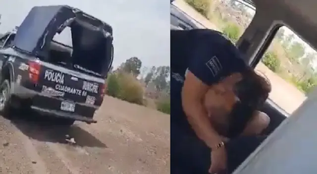 Captan en video a policías de Ecatepec teniendo relaciones Captan en video a policías de Ecatepec teniendo relaciones