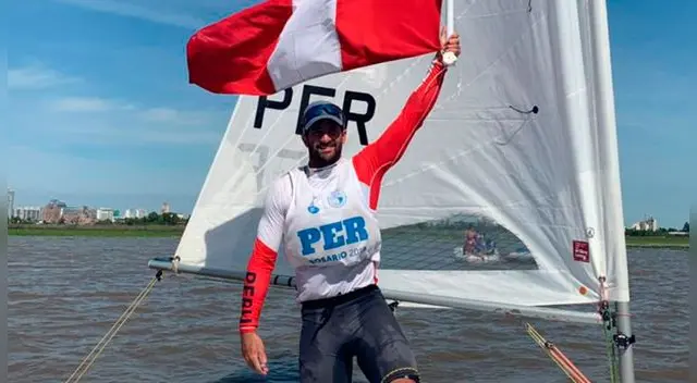 Stefano Peschiera fue abanderado en Lima 2019