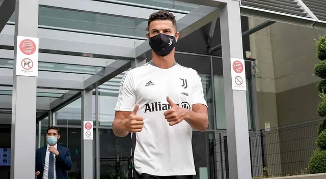Cristiano Ronaldo se incorporó a la pretemporada de la Juventus