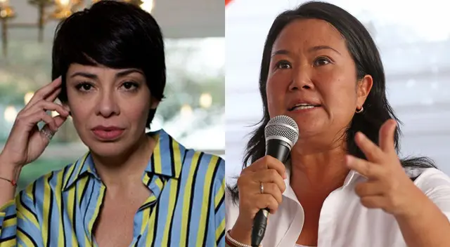 Keiko Fujimori fue felicitada por la actriz. Keiko Fujimori fue felicitada por la actriz.