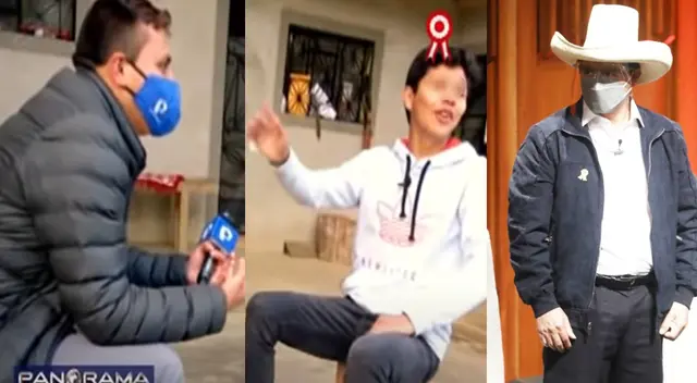 Hijo de Pedro Castillo 'troleó' a periodista durante entrevista: