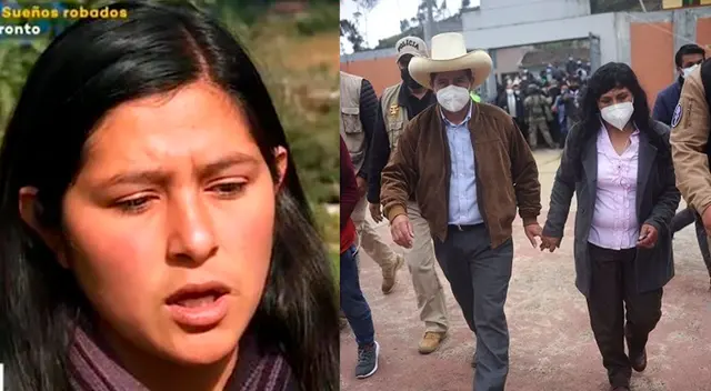 Yenifer Paredes agradece a la pareja presidencial por haberla criado. Yenifer Paredes agradece a la pareja presidencial por haberla criado.