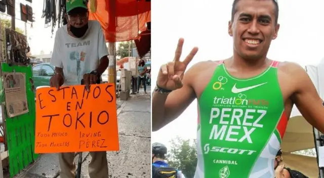 Tokio 2020: adulto mayor decora su puesto para apoyar a su nieto en los JJ. OO. Tokio 2020: adulto mayor decora su puesto para apoyar a su nieto en los JJ. OO.