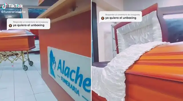 La cuenta de la funeraria ha logrado obtener miles de seguidores en TikTok. La cuenta de la funeraria ha logrado obtener miles de seguidores en TikTok.
