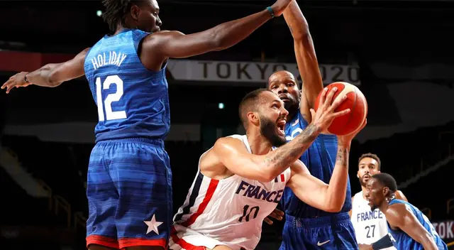 Estados Unidos debutó con derrota ante Francia por Tokio 2020.