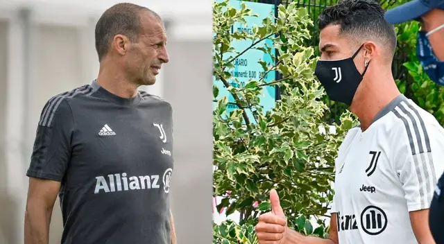 Allegri destacó a Cristiano Ronaldo: Allegri destacó a Cristiano Ronaldo:
