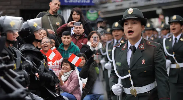El tradicional desfile o Parada Militar se realizará este viernes 30 de julio
