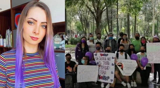 YosStop: Marcha 'multitudinaria' de apoyo a la youtuber solo reunió 20 personas