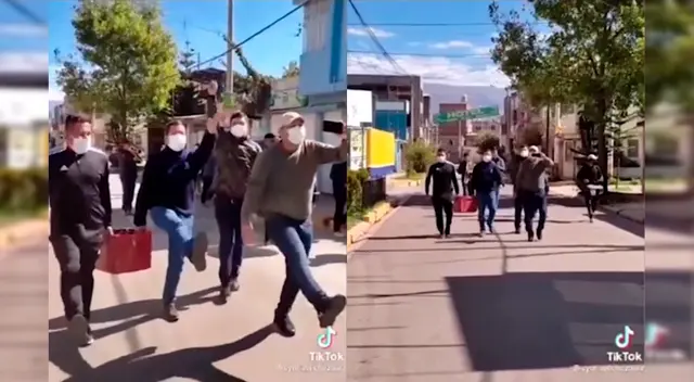 'Parada militar' se hizo viral en Tiktok. 'Parada militar' se hizo viral en Tiktok.
