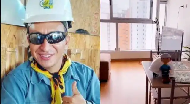 Ingeniero bailarín presume su nuevo departamento en Lima