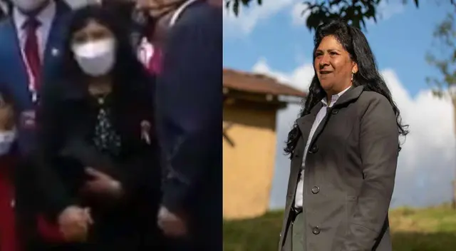 Lilia Paredes llegó a la sede de la Cancillería en el Centro de Lima Lilia Paredes llegó a la sede de la Cancillería en el Centro de Lima