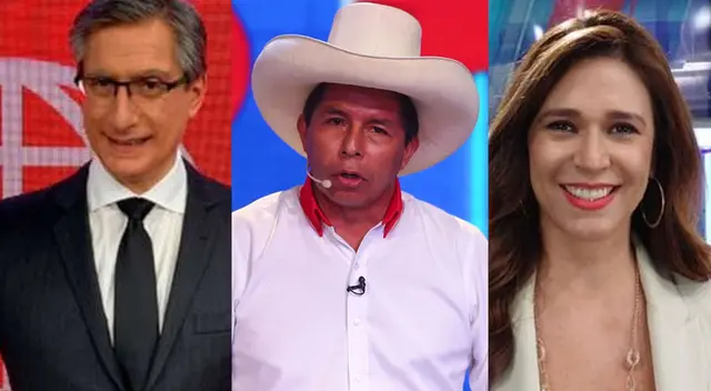Los periodistas se refirieron al sombrero de Pedro Castillo.