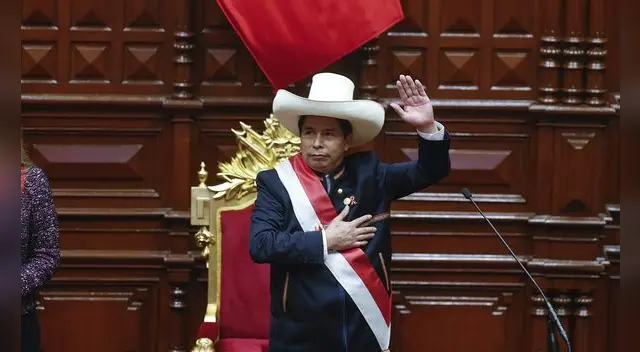 Pedro Castillo juramentó el 28 de julio. Foto: presidencia Pedro Castillo juramentó el 28 de julio. Foto: presidencia
