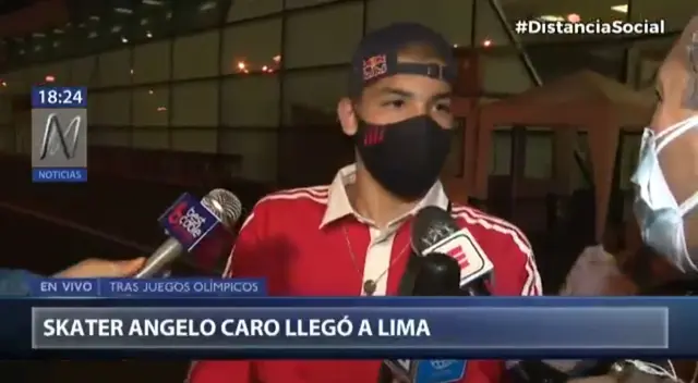 Angelo Caro y sus declaraciones tras llegar a Lima