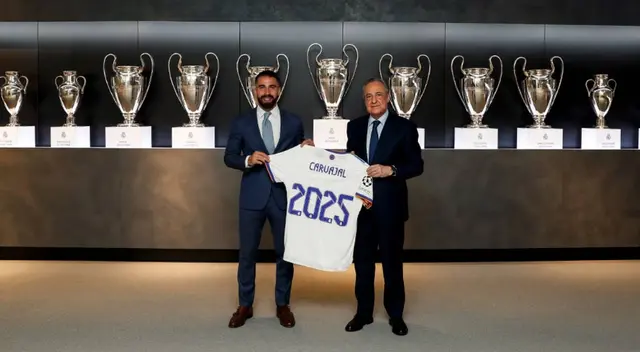 Carvajal renovó por las próximas cuatro temporadas con el Real Madrid