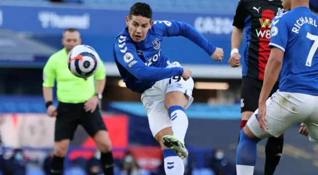 James Rodríguez seguirá en Everton. James Rodríguez seguirá en Everton.