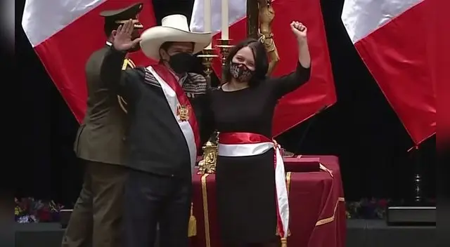 Anahí Durand juró en la cartera de Mujer y Poblaciones Vulnerables (MIMP). Foto: Captura RPP