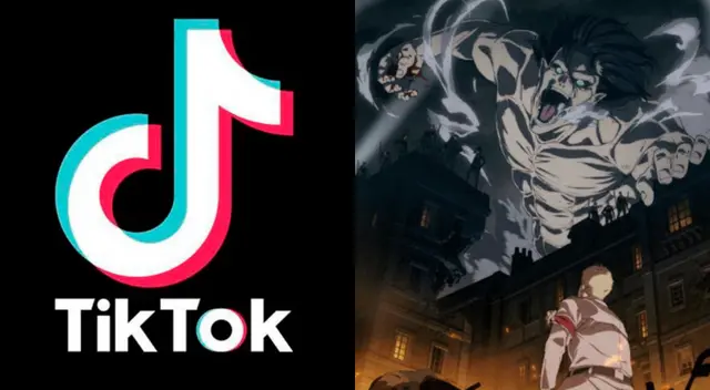 Shingeki No Kyojin en Tik tok