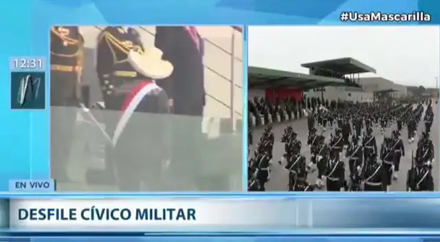 Pedro Castillo se retiró de la Parada Militar para dirigirse a Piura tras el sismo