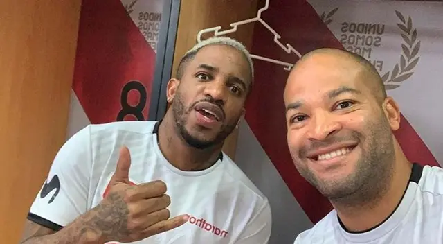 Alberto Rodríguez y Jefferson Farfán se reencuentran