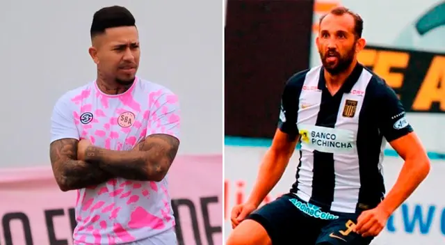 Paolo Fuentes le deja un mensaje a Hernán Barcos Paolo Fuentes le deja un mensaje a Hernán Barcos