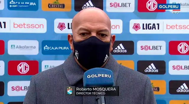 Roberto Mosquera afirma que Sporting Cristal es el rival a vencer Roberto Mosquera afirma que Sporting Cristal es el rival a vencer