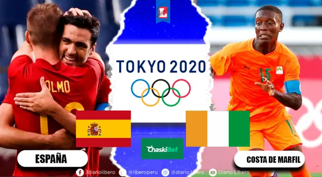 España vs. Costa de Marfil por los cuartos de final de Tokio 2020 España vs. Costa de Marfil por los cuartos de final de Tokio 2020