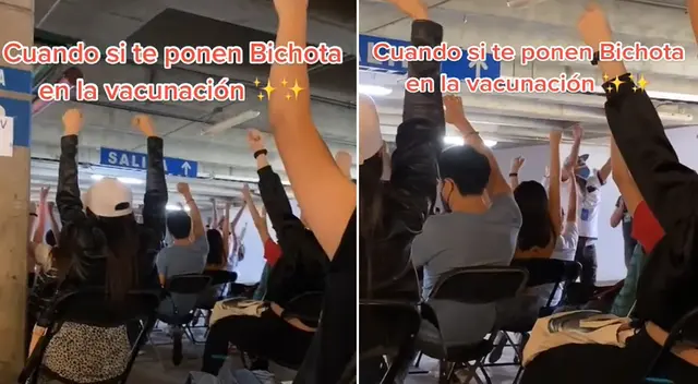 Personal de salud tiene una curiosa forma de incentivar a las personas a vacunarse Personal de salud tiene una curiosa forma de incentivar a las personas a vacunarse