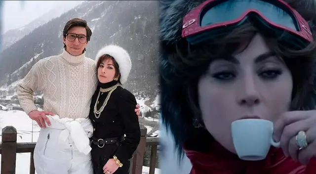 La casa de Gucci con Lady Gaga y Adam Driver.