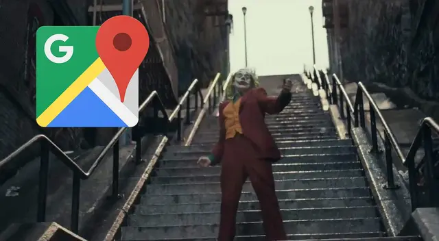 Así luce la escalera donde bailo el Joker que es protagonizado por Joaquín Phoenix Así luce la escalera donde bailo el Joker que es protagonizado por Joaquín Phoenix