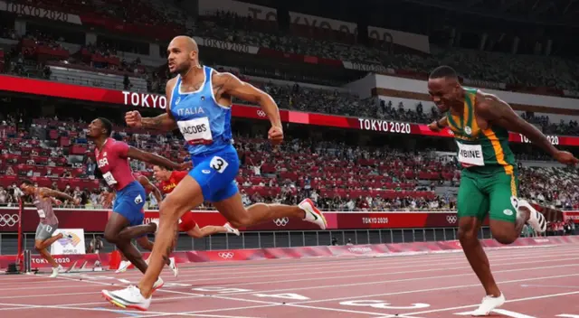 El suceso de Bolt: Marcel Jacobs ganó los 100 metros planos