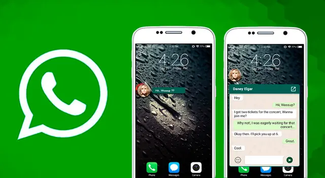WhatsApp: conoce cómo activar las burbujas de conversación.