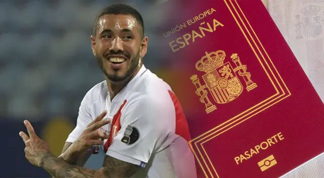 Sergio Peña recibió su pasaporte comunitario Sergio Peña recibió su pasaporte comunitario