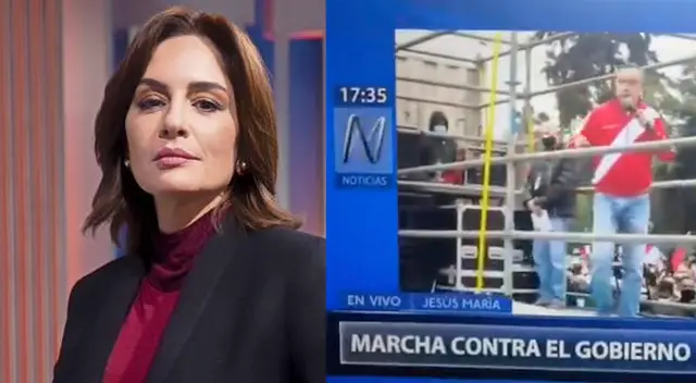 La periodista fue criticada por un ciudadano. La periodista fue criticada por un ciudadano.