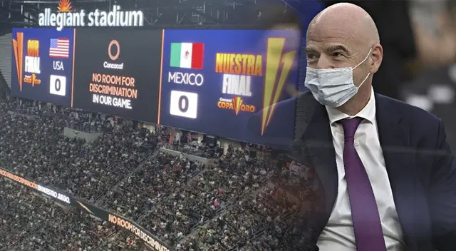 Gianni Infantino Gold Cup Gritos Homofóbicos Gianni Infantino Gold Cup Gritos Homofóbicos