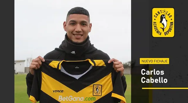 Carlos Cabello fue presentado como nuevo jugador de Cantolao Carlos Cabello fue presentado como nuevo jugador de Cantolao