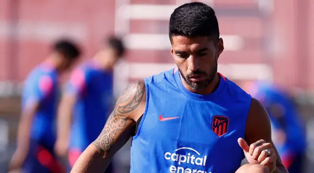 Luis Suárez se sumó a la pretemporada del Atlético Madrid
