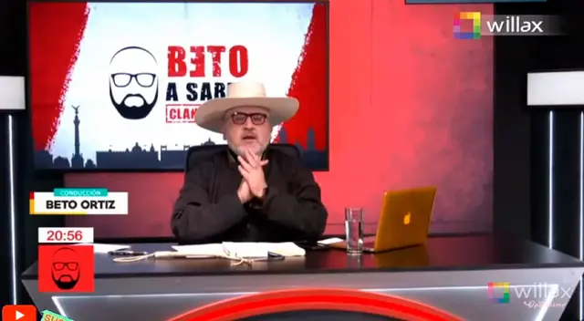 Beto Ortiz empezó programa desde México e ironizó con las vestimenta de Pedro Castillo.
