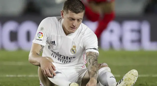 Toni Kroos Real Madrid lesionado Toni Kroos Real Madrid lesionado