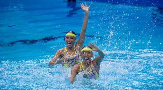 La dupla mexicana busca subirse al podio en nado sincronizado